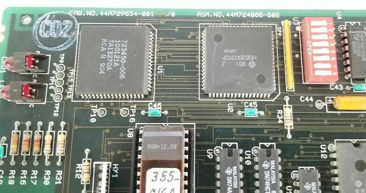 Used GE FANUC IC660-CBB902F BUS CONTROL MODULE IC660CBB902F FAB. 44A729654-G02