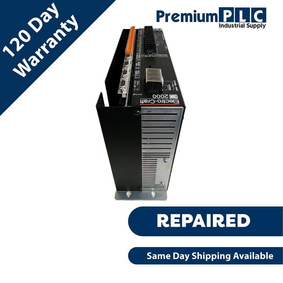 Refurbished REPAIRED ELECTRO-CRAFT RELIANCE 9101-2162 REV. H IQ 2000 SERVO DRIVE PDM-20