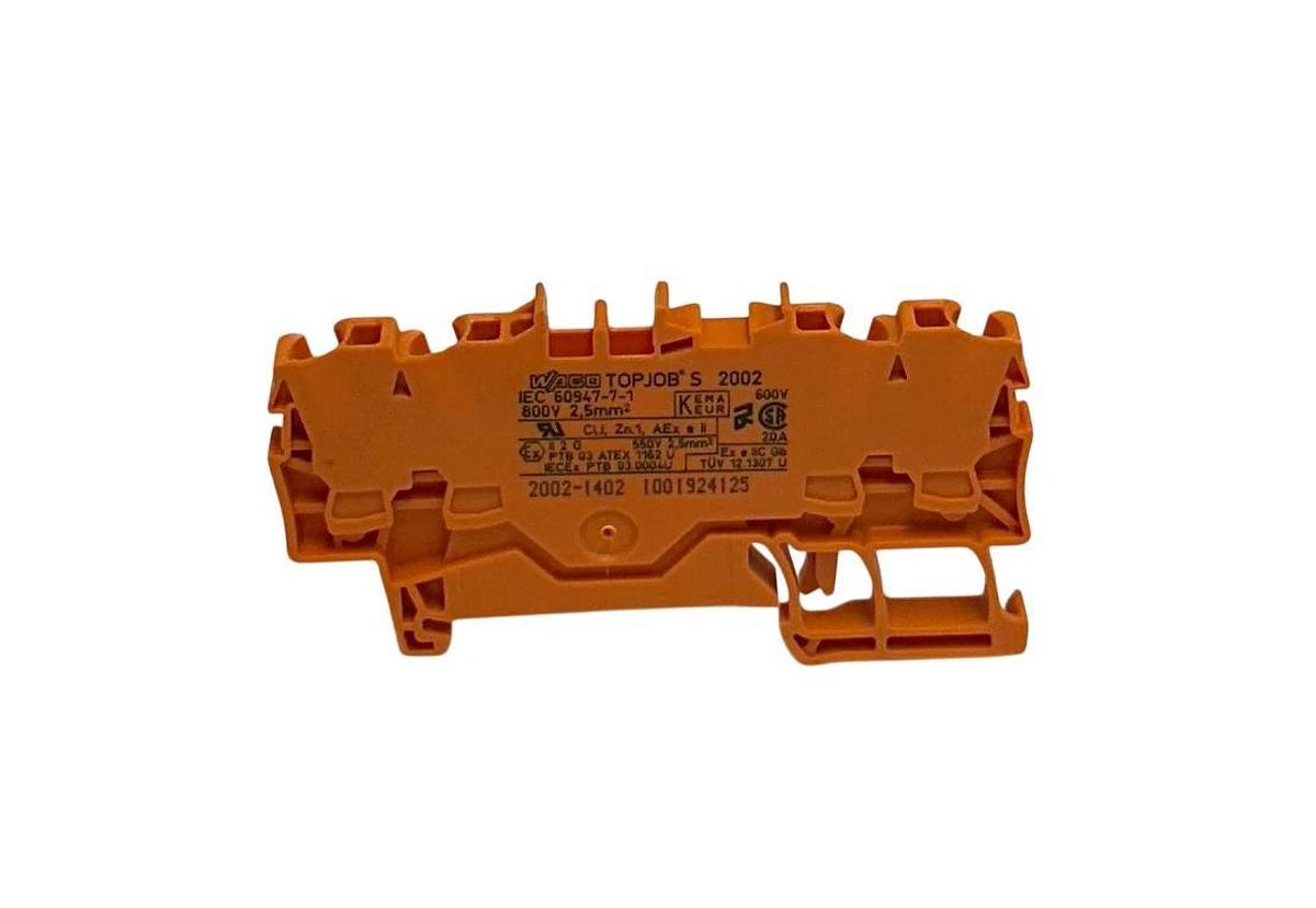 76 WAGO 2002-1402 / 20021402 TOPJOB S 4-CONDUCTOR THROUGH TERMINAL BLOCKS NSMP