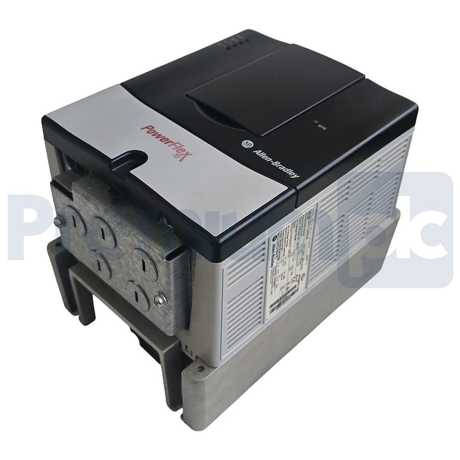 Used Allen-Bradley 20AD5P0A0AYNANC0 /A PowerFlex 70 VFD 3HP 5A 480V 3PH AC Drive USPI