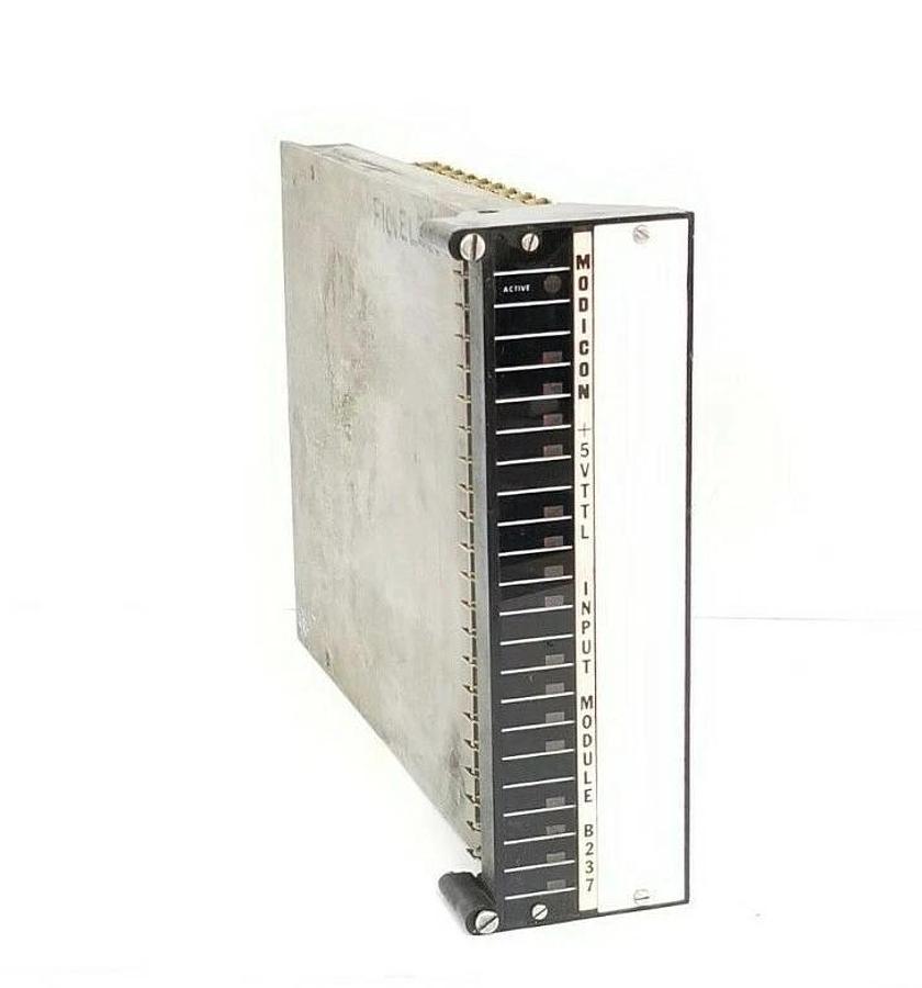 Used SCHNEIDER / MODICON B237 INPUT MODULE +5VTTL AS-B237 AS-B237-000 (DAMAGED)