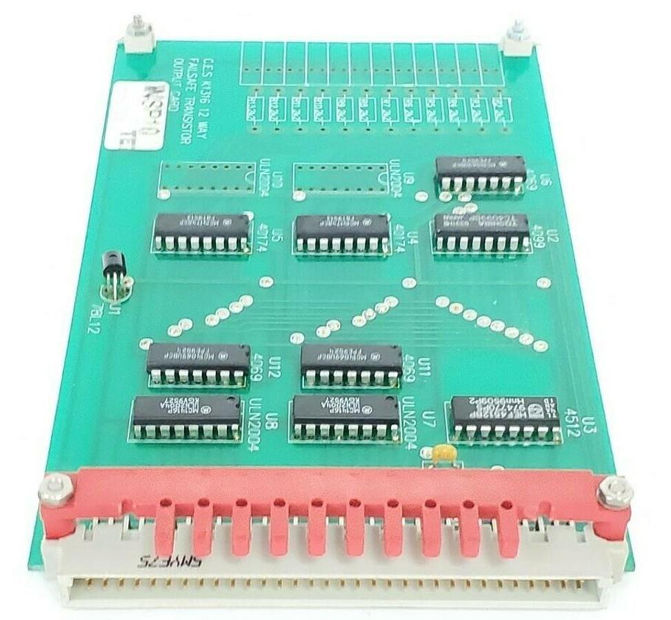 Used CONTROL EQUIPMENT K1316 12 WAY FAILSAFE TRANSISTOR OUTPUT CARD
