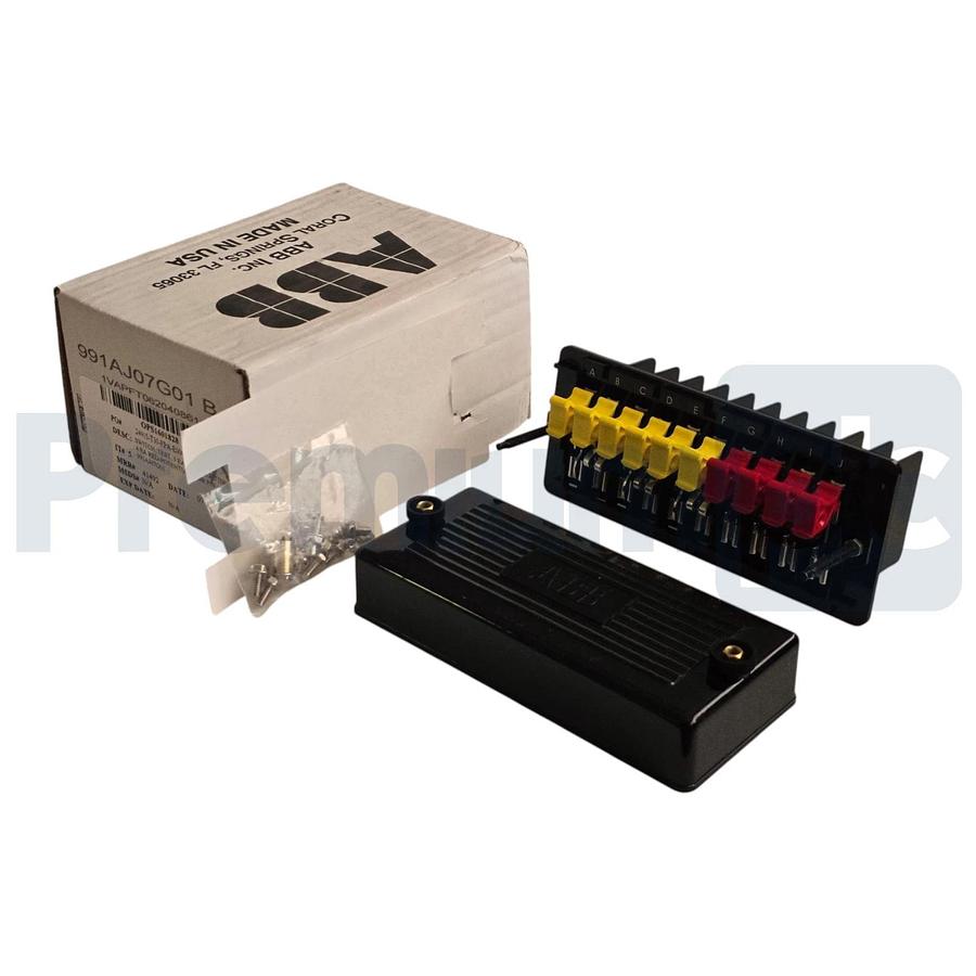 Used ABB 991AJ07G01 B | FT-1 Stand Alone 10-Pole Flexitest Test Switch Code: FT1-J07