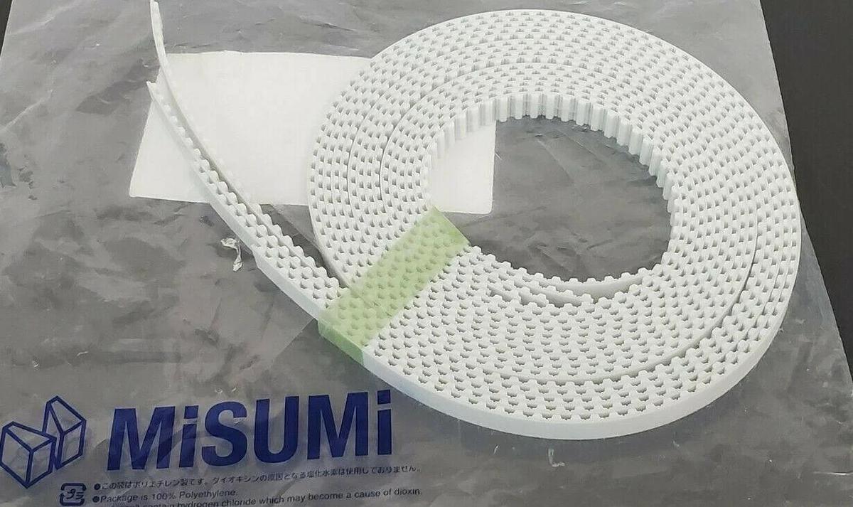 LOT OF 4 NEW MISUMI TTB0-T5100-230 TORQUE BELTS 45 1/2 IN LONG TTB0T5100230