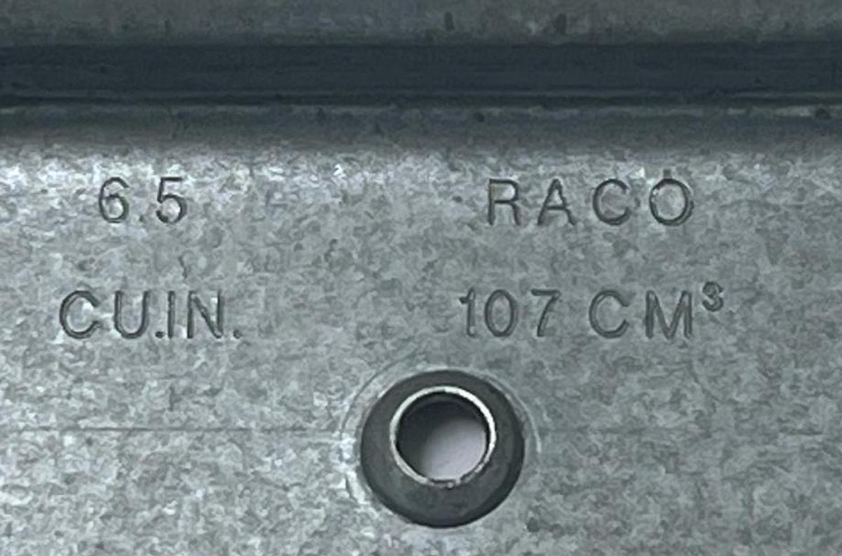 Used Lot of 4 RACO 812C 2-GFCI 6.5 cu. in. Steel Square Exposed Work Covers - NEW