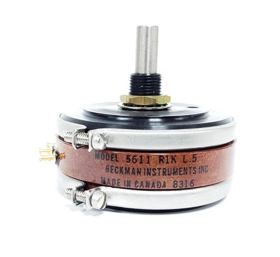 NIB BECKMAN 5611 R1K L.5 SINGLE-TURN POTENTIOMETER, 1000 OHM, 5611R1KL.5