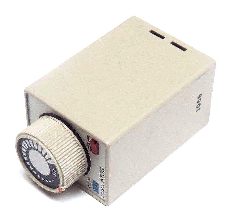 Used OMRON ATSS TIMER 100VAC, 50/60HZ, 0-10 SEC.