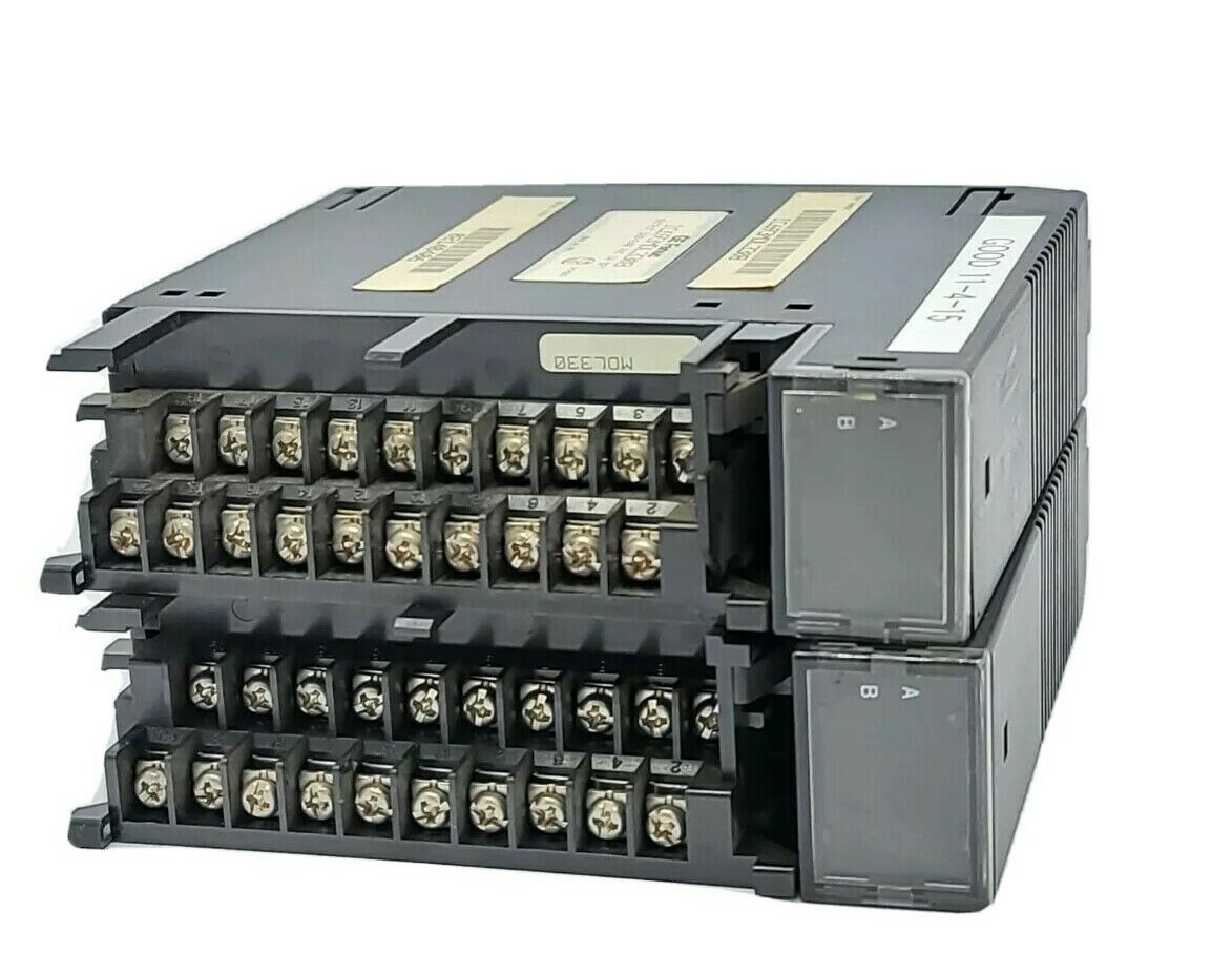 Used LOT OF 2 GE FANUC IC693MDL330B OUTPUT MODULES 120/240V, 1A 8PT