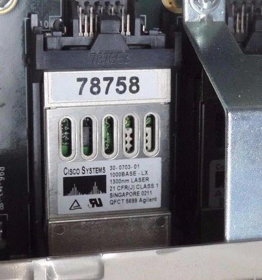 Used CISC0 WS-X5410 ETHERNET SWITCH 9-PORT GIGABIT CATALYST-5000, 7000193001