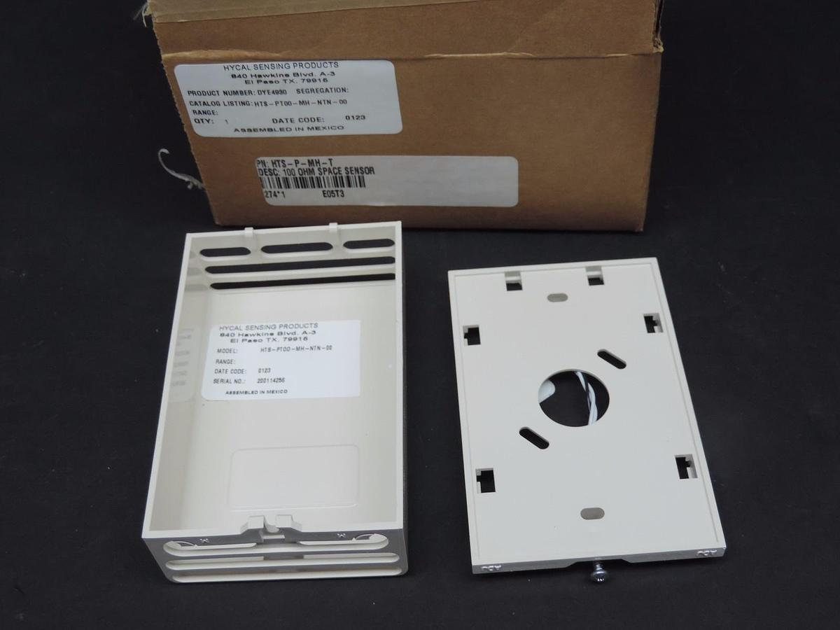 Used NIB HYCAL HTS-PT00-MH-NTN-00 SPACE SENSOR 100 OHM, P/N: HTS-P-MH-T