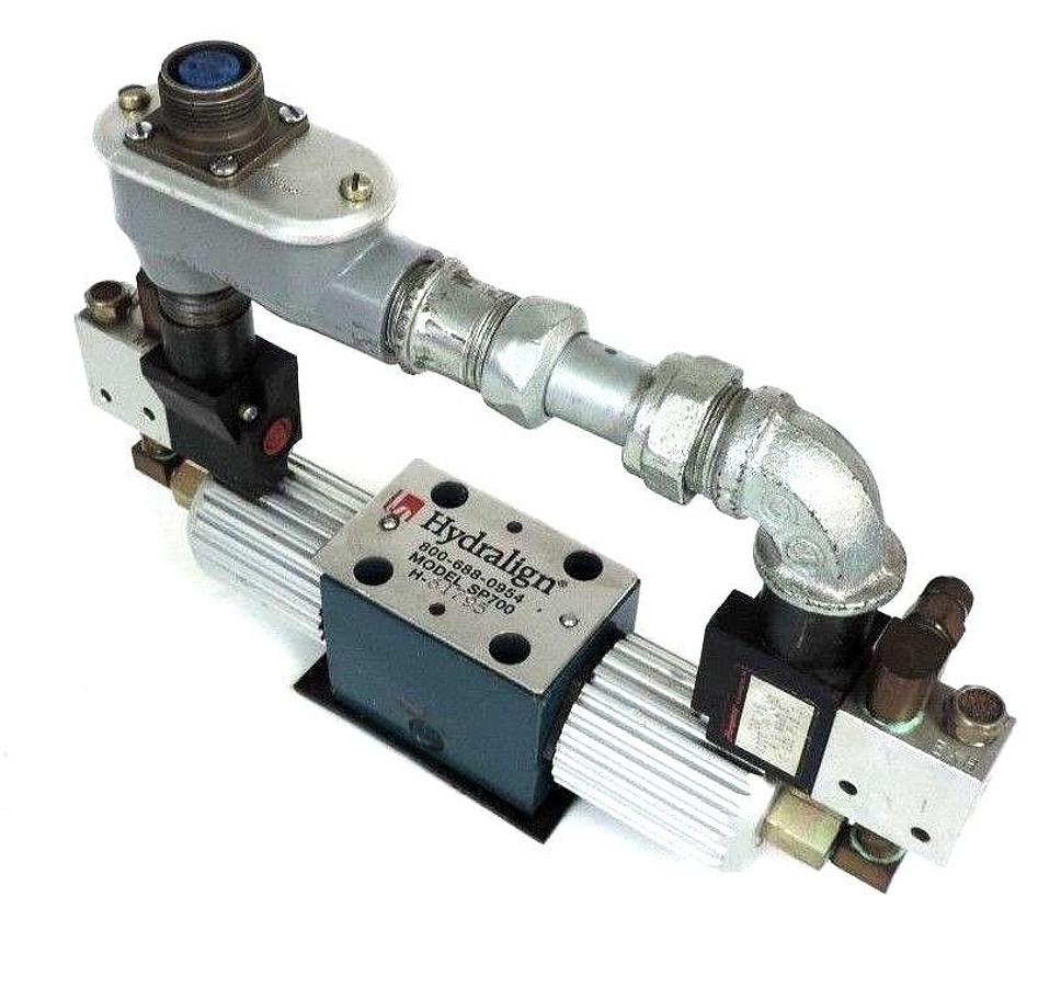 Used NEW HYDRALIGN SP700 H-61795 HYDRAULIC VALVE H61795