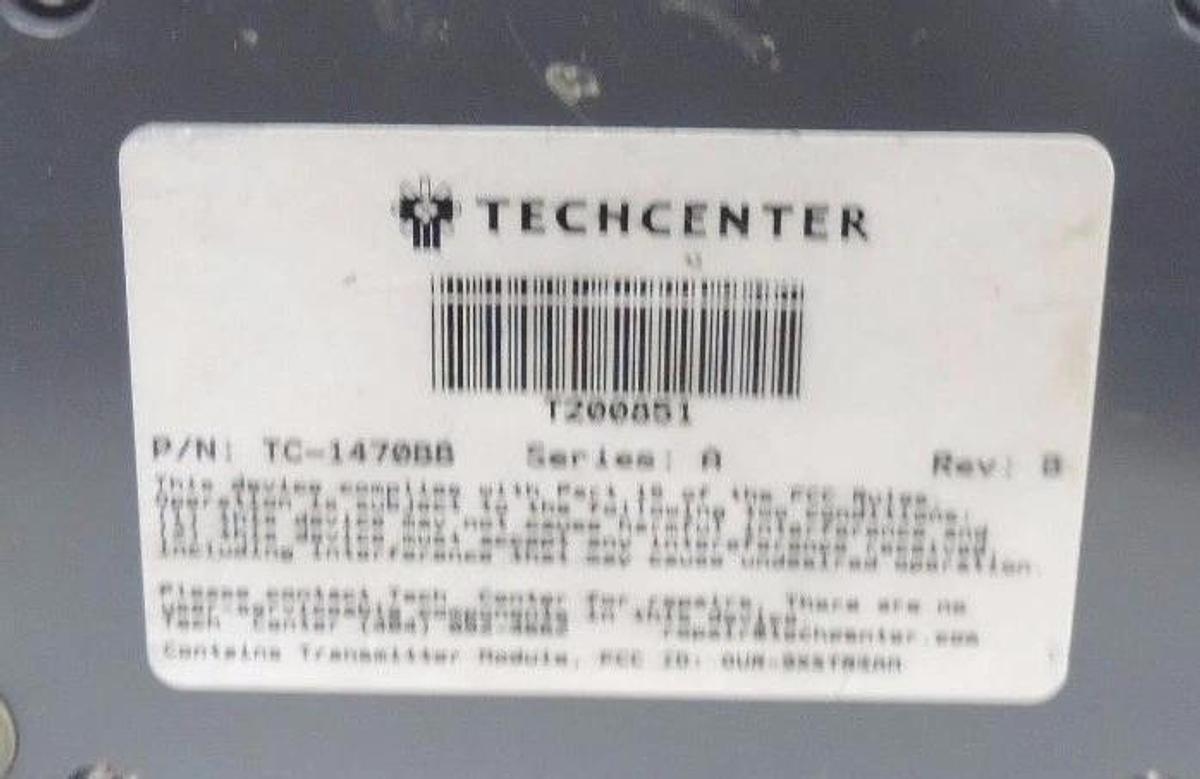 Used INTERMEC SCANIMAGE 1470B00C BARCODE SCANNER MODEL 1470