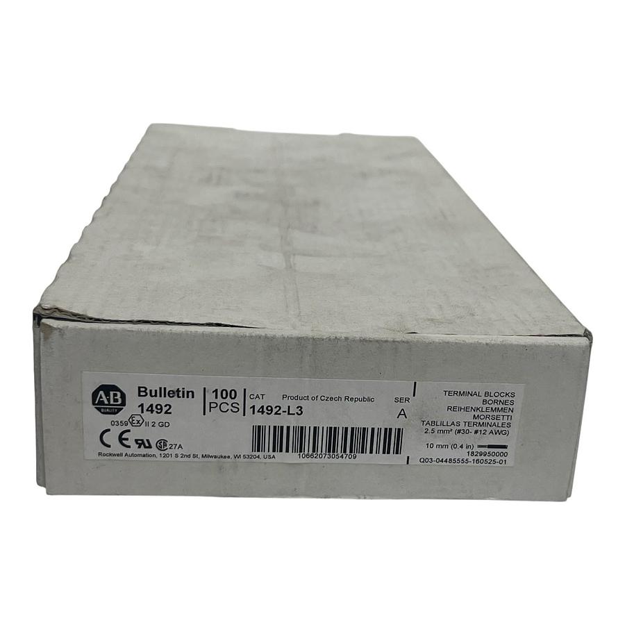 Used LOT OF 30 Allen-Bradley 1492-LS Ser. A Terminal Blocks NEW Surplus 1492LS
