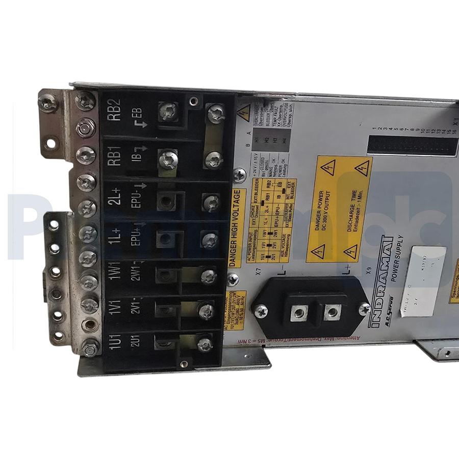Used Rexroth Indramat TVD 1.2-08-03 AC Servo Power Supply Module MNR R911246503