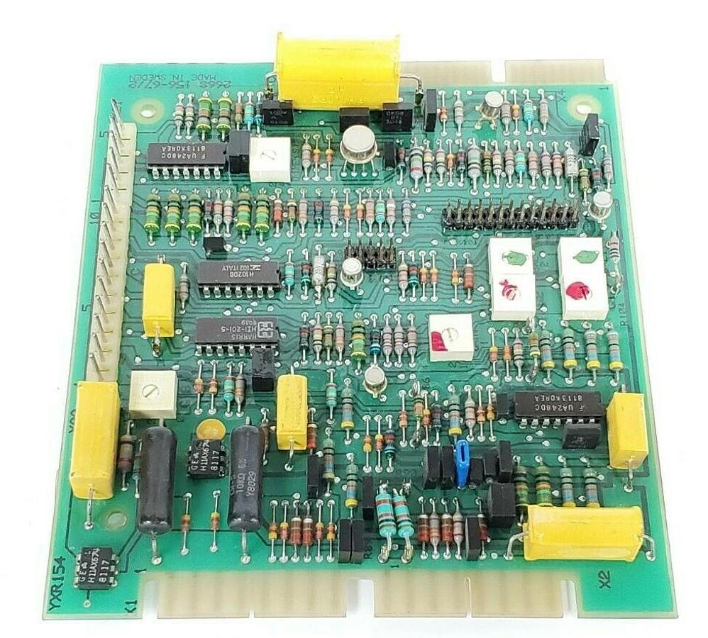 Used ABB YXR154 PROCESS CONTROL BOARD 2668 156-67/2 4890024-TG/1