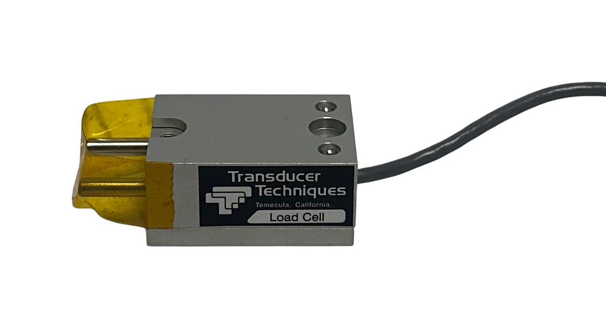 Used TRANSDUCER TECHNIQUES GSO-50-C / GSO-50 STRAIN GAUGE LOAD CELL 50 GRAMS NSNP