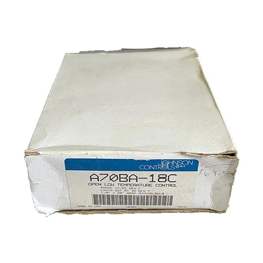 NEW JOHNSON CONTROLS A70BA-18C / A70BA18C OPEN LOW TEMPERATURE CONTROL 15/55 DEG