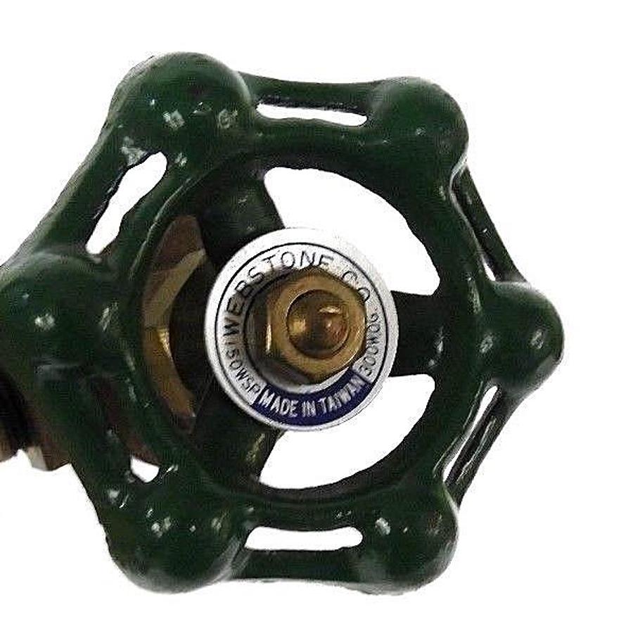 Used NEW WEBSTONE 1/4" GATE VALVE 150WSP, 300WOG