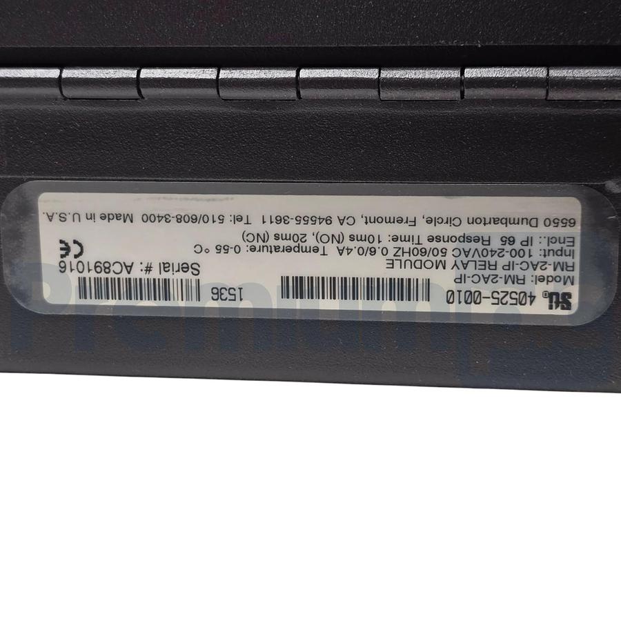 Used STI Omron RM-2AC-IP | 40525-0010 Safety Relay Control Module / Controller NSMP