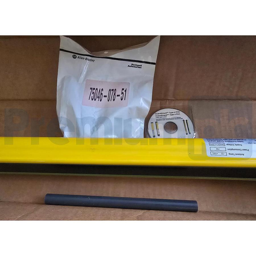 Allen-Bradley 440L-R4J0800YD /A GuardShield Safety Light Curtain Receiver NSMP