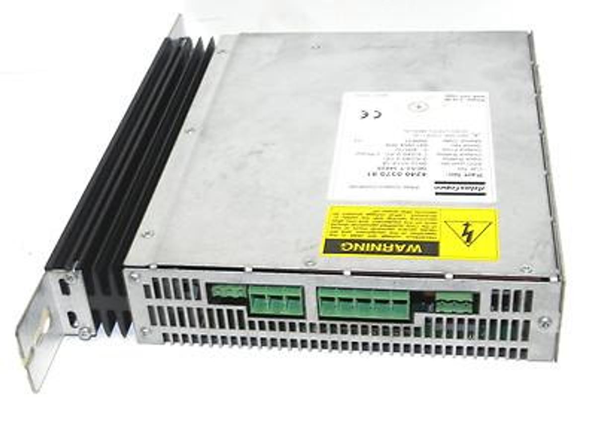 Used ATLAS COPCO 4240 0370 81 SERVO CONTROL MODULE QCS2-T 340 25 ACC P/N: 9032011834