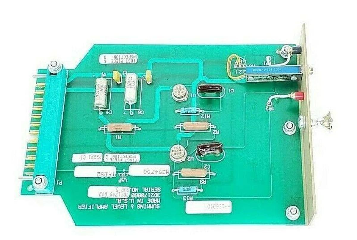 Used WESTINGHOUSE 3D21708G02 SUB 5 SUMMING & LEVEL AMPLIFIER BOARD