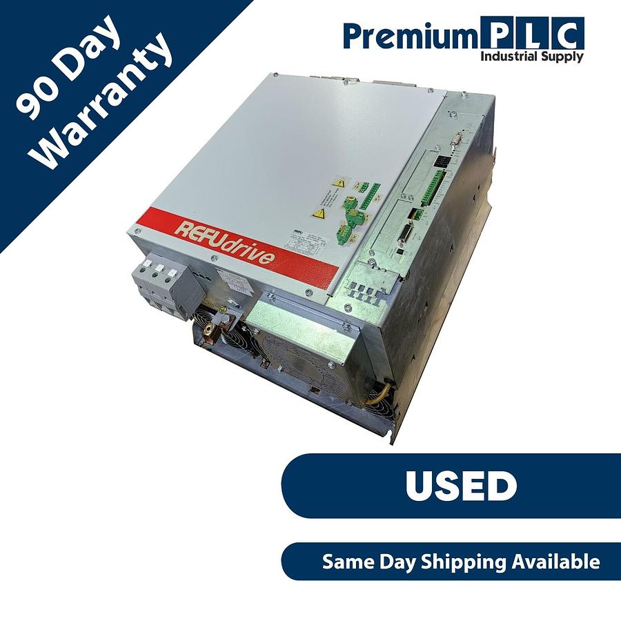 Used USED REFU ELEKTRONIK 620UR0075-4BL-NN-00 RPCS 75kW SERVO DRIVE M/N. 500002