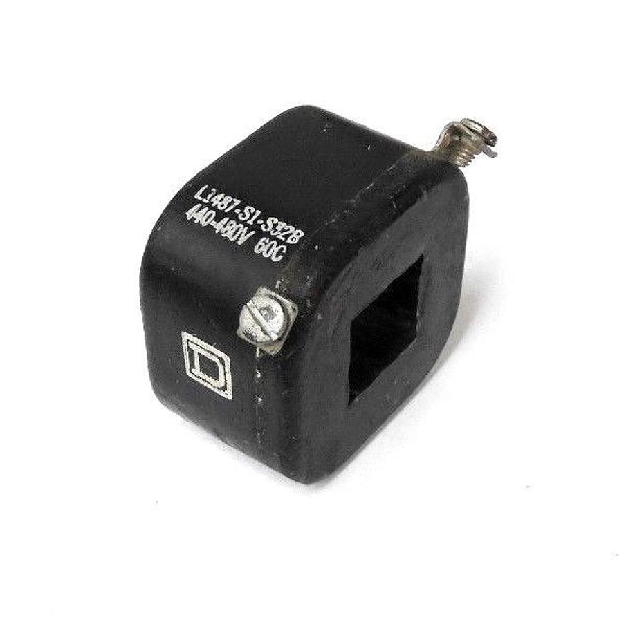 Used SQUARE D L1487-S1-S32B COIL 480V, 60C, L1487S1S32B