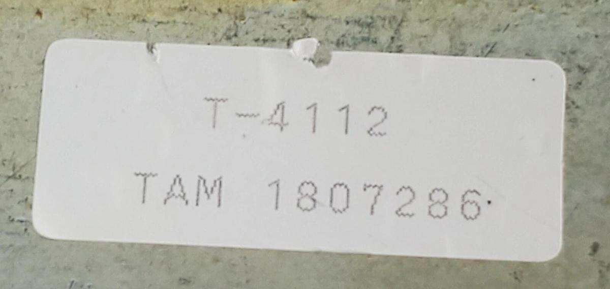 Used TAM T-4112 LOW VOLTAGE TRANSFORMER T4112, TAM 1807286