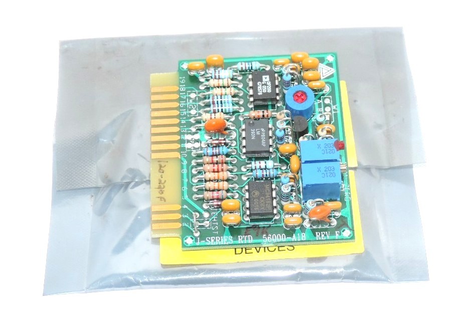 Used ANDERSON INSTRUMENT 56000-A18 BOARD J-SERIES RTD, 56000A18, REV. F