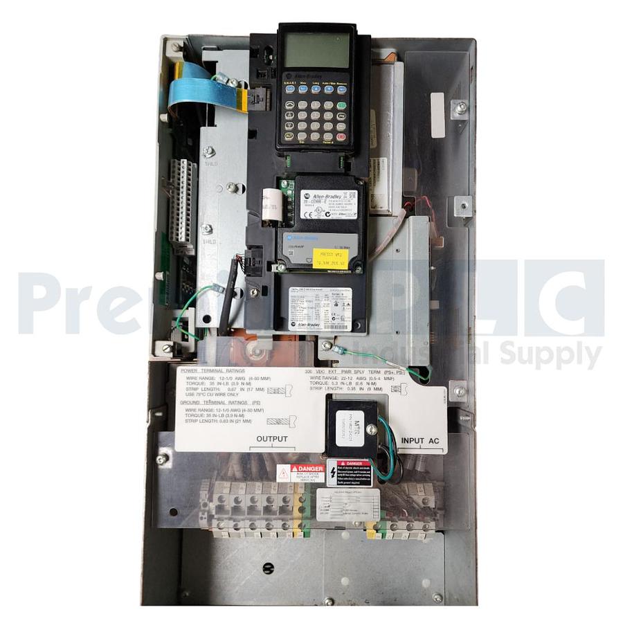 Used USED ALLEN BRADLEY 20BD096A0ANNAND0 /B  PowerFlex 700 AC DRIVE VFD 480V 96A 75HP