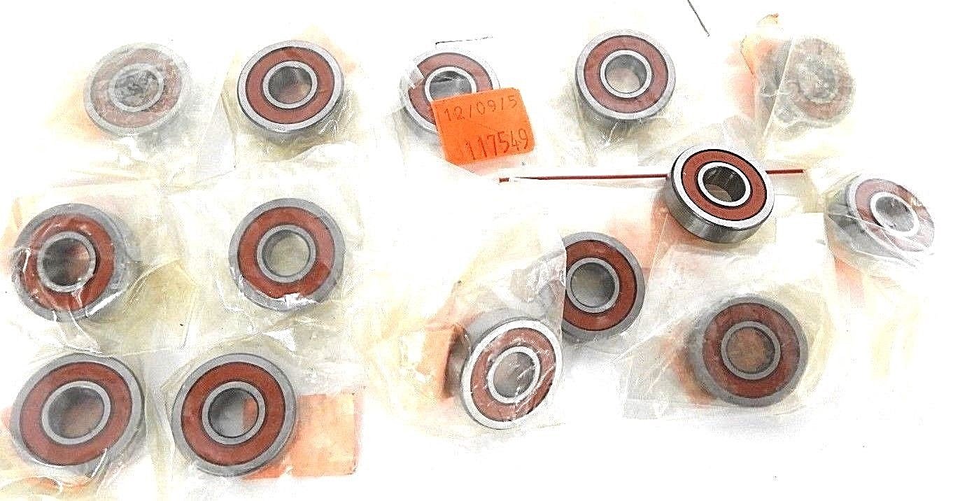 Used LOT OF 14 NEW KSK 609-2RS BEARINGS 6092RS