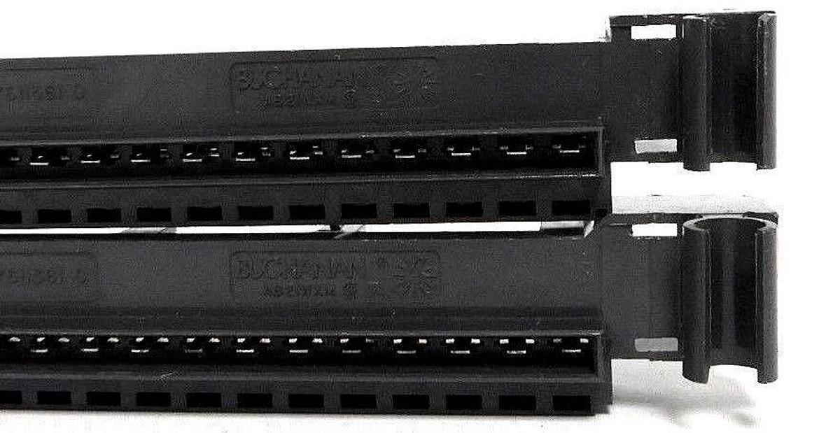 Used LOT OF 2 BUCHANAN 1771-WH FIELD WIRING ARMS 1771WH
