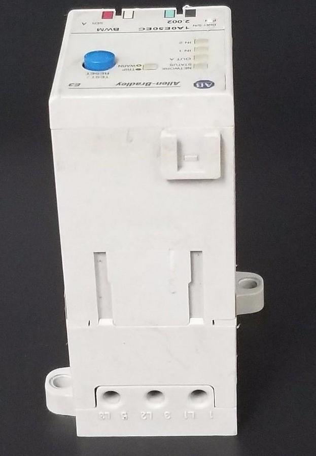 Used ALLEN BRADLEY 40755-473-51 DEVICENET 4075547351, CURRENT RANGE: 9-5000A, SER. A