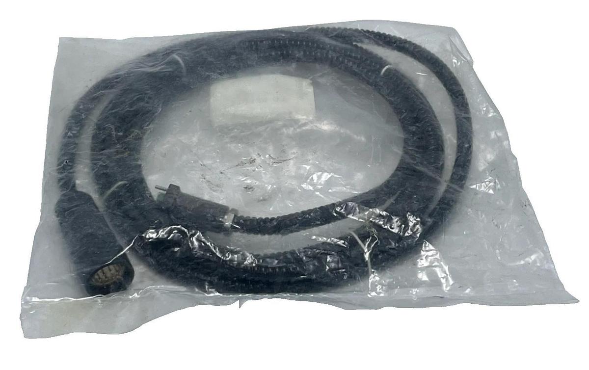 Used HEIDENHAIN 310126-03 Armored Adapter Cable 3m (10ft) 12-Pin Male - 10-Pin Female