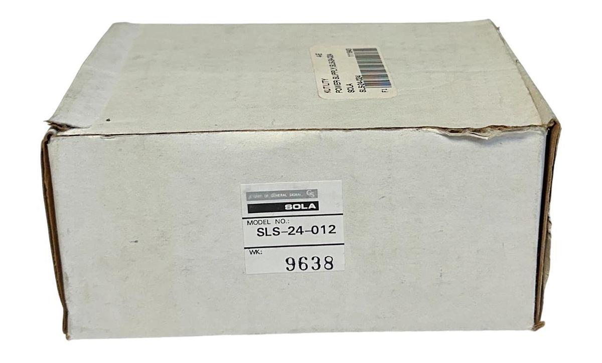 SOLA SLS-24-012 / SLS24012 REGULATED POWER SUPPLY 24VDC 1.2A OUTPUT NSMP