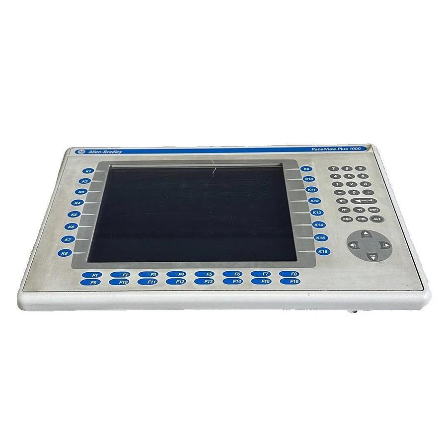 Used ALLEN BRADLEY 2711P-B10C4D1 /A PanelView Plus 1000 KEY/TOUCH Enet 2711PB10C4D1