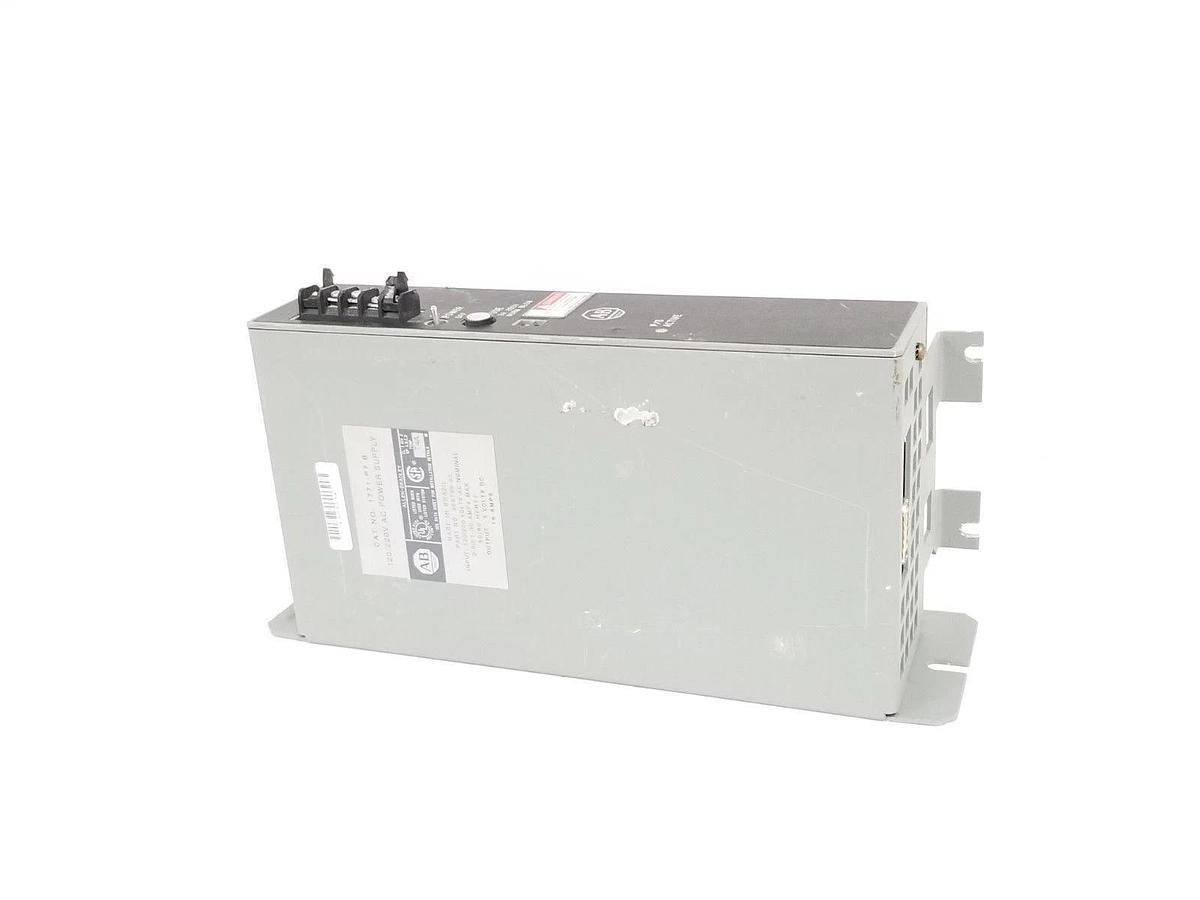 Used ALLEN BRADLEY 1771-P7 POWER SUPPLY SER. B 120/220VAC 966799-03 5VDC 16A 1771P7