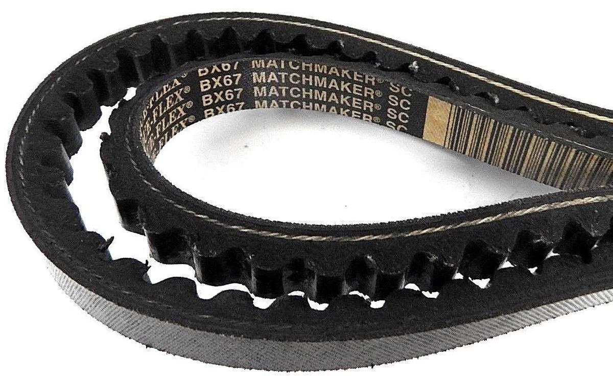 LOT OF 2 NEW GOODYEAR BX67 TORQUE-FLEX MATCHMAKER BELTS