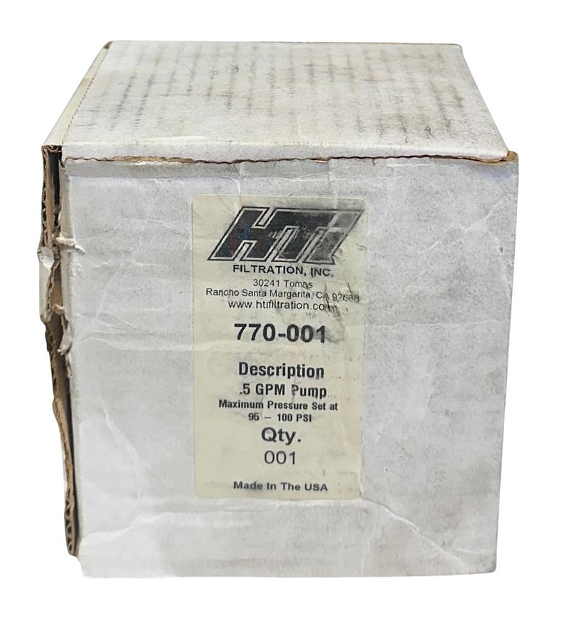 Used TUTHILL HTI  780-004 / 000LEV-C-A-7 ROTARY GEAR PUMP & MOTOR .25HP 3P .5GPM NSMP