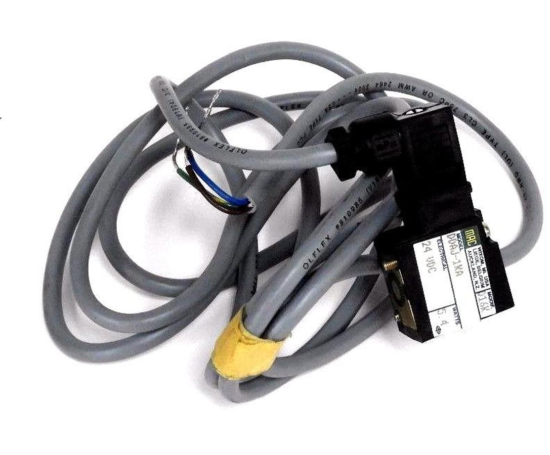Used MAC DAAJ-1KA SOLENOID OPERATOR 5.4WATT 24VDC 120PSI, DAAJ1KA