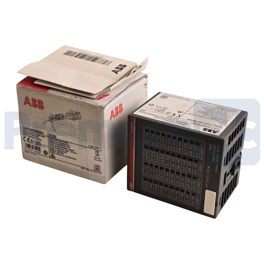 Used ABB 1SAP240600R0001 | DC522 S500 Digital Input/Output Module 16 DI/DO 24VDC NSMP