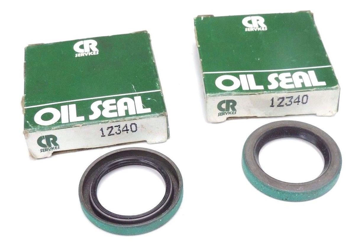 Used LOT OF 2 NIB CHICAGO RAWHIDE 12340 OIL SEALS