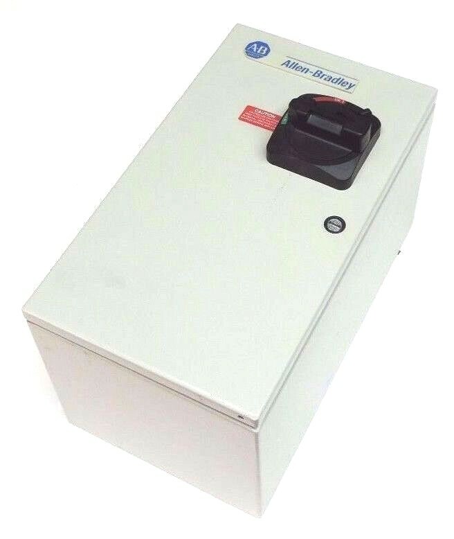 Used ALLEN BRADLEY 112-C12AADA1F COMBINATION STARTER 100-C12*10 CONTACTOR, 193-EA1FB