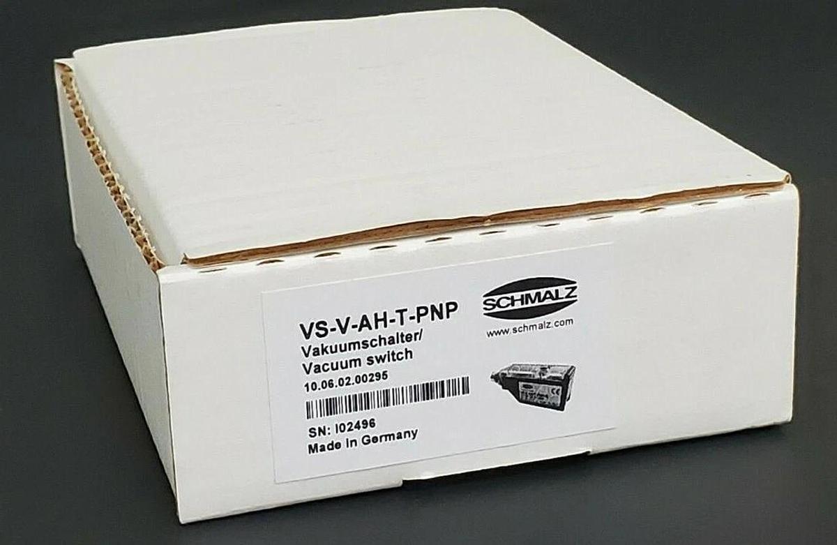 Used NIB SCHMALZ VS-V-AH-T-PNP VACUUM SWITCH VSVAHTPNP