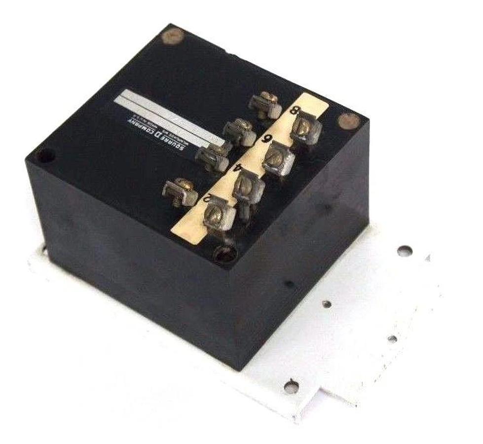 Used SQUARE D 8501T020 RELAY SER. B LV. 120 HZ. 50/60 CL. 8501 TY. T0-20