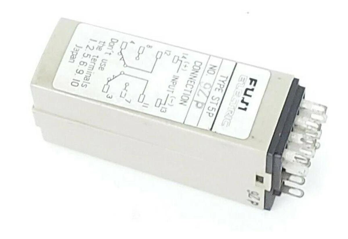 Used FUJI ELECTRIC ST5P TIMER 1 SEC. DC24