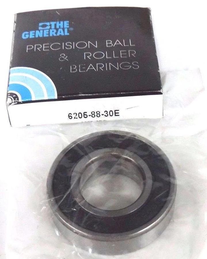 Used NIB THE GENERAL BEARING GBC 6205-88-30E BEARING 6205RS