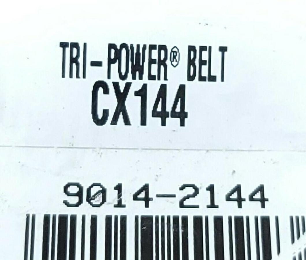 Used LOT OF 2 NEW GATES CX144 TRI-POWER BELTS 9014-2144