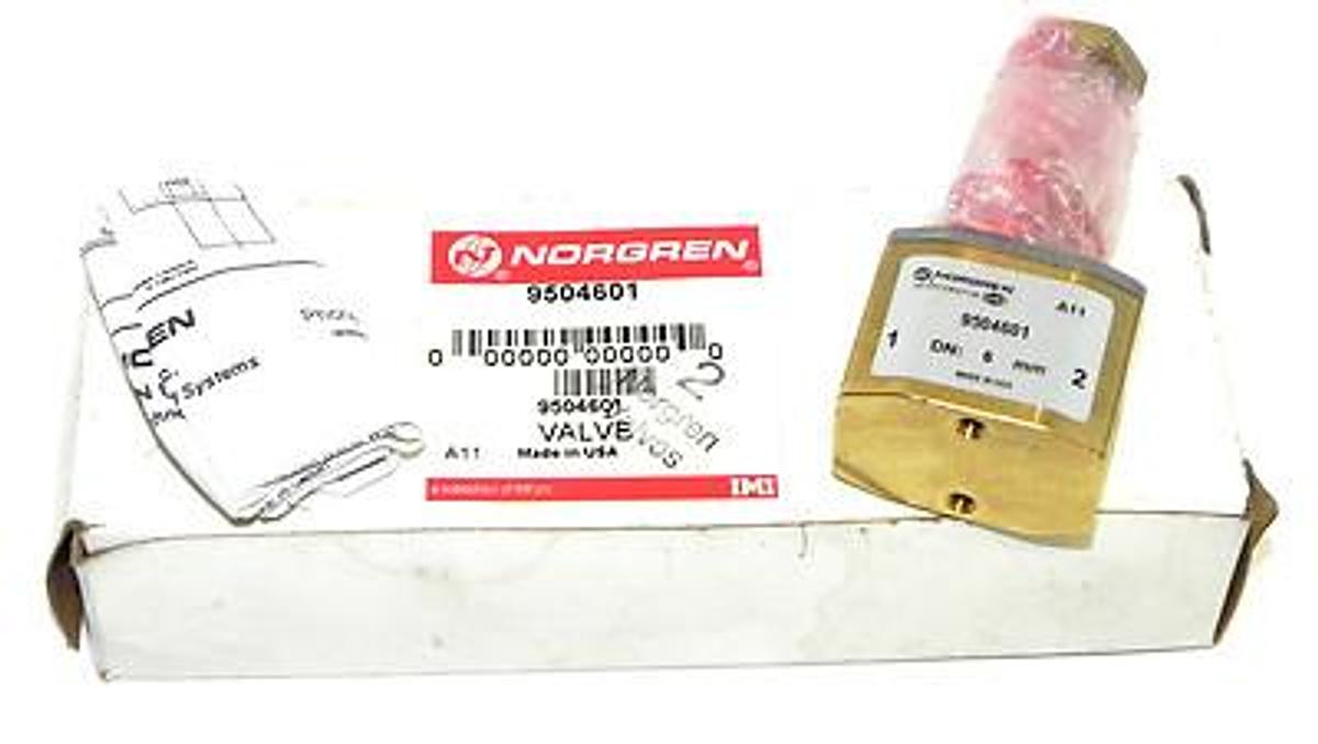 NIB NORGREN 9504601 VALVE